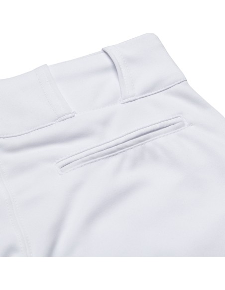 Pantalon traditionnel à taille basse pour Softball CHAMPRO BP11 - blanc (YXL)