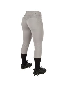 Ženske klasične hlače za softball s niskim strukom CHAMPRO BP11 - sive (XL) 2
