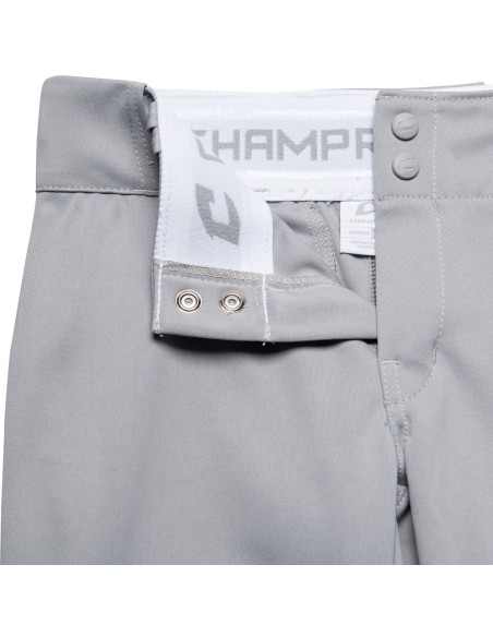 Ženske klasične hlače za softball s niskim strukom CHAMPRO BP11 - sive (XL)