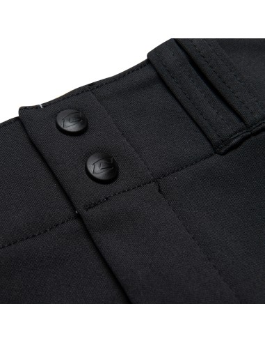 Pantalón de softball tradicional de tiro bajo para mujer CHAMPRO BP11 - negro (XL)