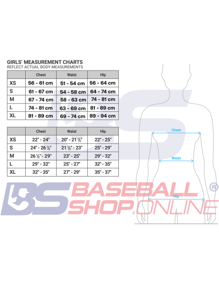 Traditionelle Softball-Hose für Mädchen CHAMPRO BP11 - schwarz (YXL)