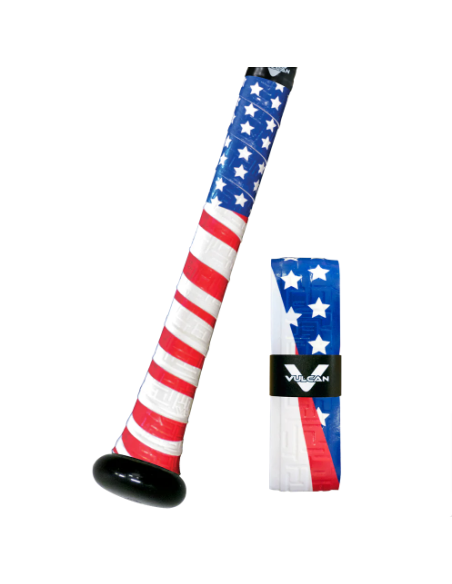 Empuñadura de bate de béisbol Vulcan V050 - OLD GLORY (0,50 mm)