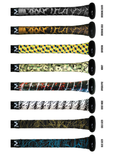 Punho de taco de basebol Vulcan V100 - MONEY (1,00 mm)