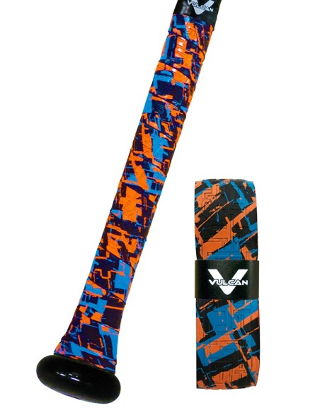 Traka za dršku bejzbolske palice Vulcan V050 - FIRE & ICE (0,50 mm)