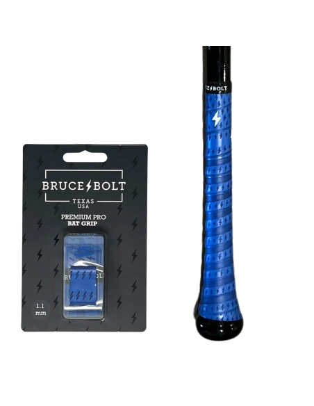 BRUCE BOLT Empuñadura de bate de béisbol Premium Pro ROYAL (1,1mm)