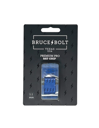 BRUCE BOLT Premium Pro grip wrap pour batte de baseball ROYAL (1,1mm)