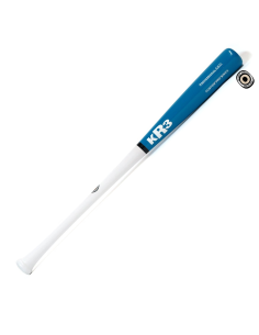 Bejzbolska palica KR3 Custom Pro Birch C271 33" - bijela/MYAN