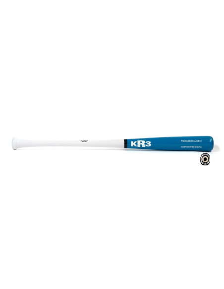 Bejzbolska palica KR3 Custom Pro Birch C271 33,5" - bijela/MYAN
