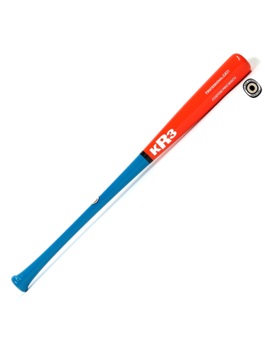 Baseball bat KR3 Custom Pro Birch C271 32" - MYAN/ORANGE