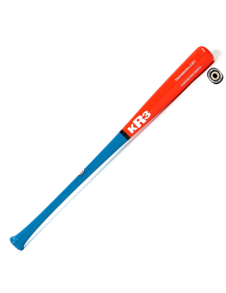 Baseball bat KR3 Custom Pro Birch C271 32" - MYAN/ORANGE