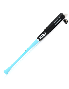 Kij baseballowy KR3 Custom Pro Birch I13 33,5" - AQUA/BLACK