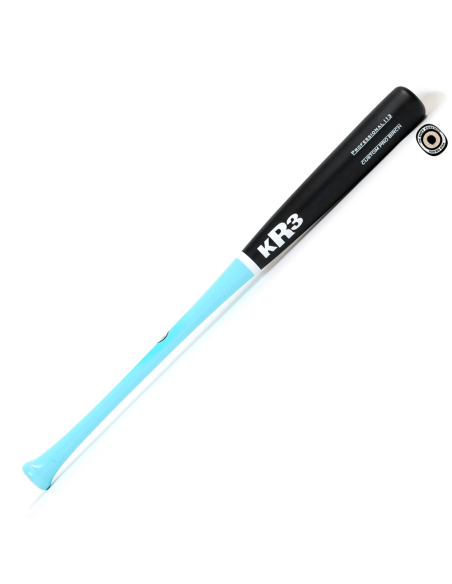 Bejzbolska palica KR3 Custom Pro Birch I13 33,5" - AQUA/crna