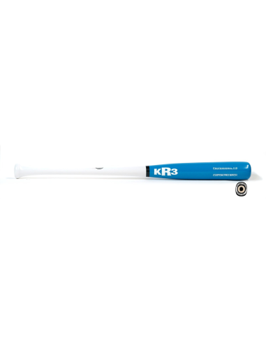 Bejzbolska palica KR3 Custom Pro Birch I13 33" - bijela/MYAN