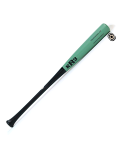 Bejzbolska palica KR3 Custom Pro Birch I13 33,5" - crna/MOSS zelena