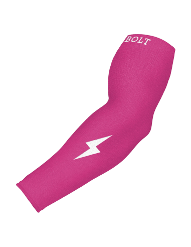 BRUCE BOLT Manicotto per braccio a compressione graduata Premium - Rosa - LG/XL