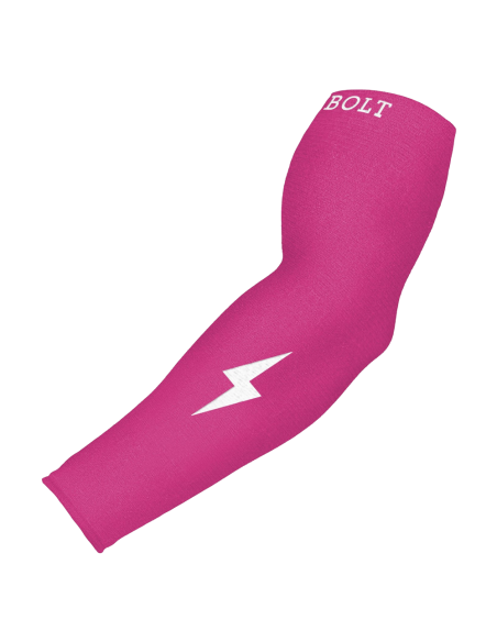 BRUCE BOLT Gegradueerde Premium Compressie Arm Mouw - Roze - LG/XL