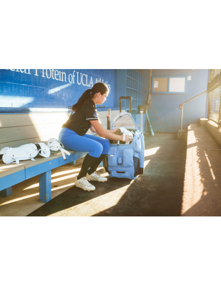 Taske Easton 5-TOOL PHENOM WHEELED BAG - marineblå