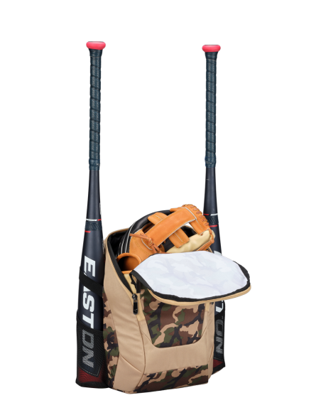 Mochila de basebol/softbol Easton DUGOUT YOUTH BACKPACK - tan army camo