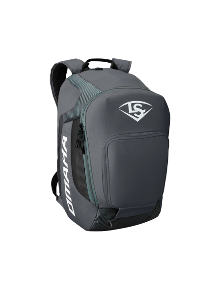 Mochila de basebol Louisville Slugger OMAHA Stick Pack - carvão vegetal