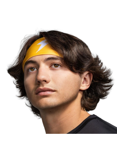 BRUCE BOLT Performance Wide Headband - Yellow