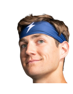 BRUCE BOLT Performance Brede Hoofdband - Navy