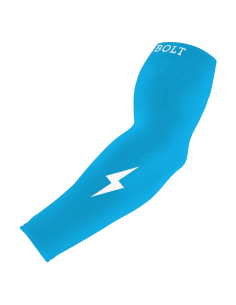 BRUCE BOLT Gegradueerde Premium Compressie Arm Mouw - Oceaan Blauw - LG/XL