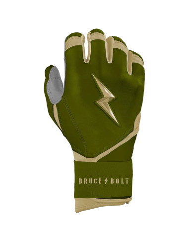 BRUCE BOLT Patriot Series Long Cuff Batting Gloves - Standard Issue - XL