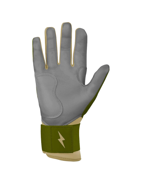 BRUCE BOLT Patriot Series Long Cuff Batting Gloves - Standard Issue - XL