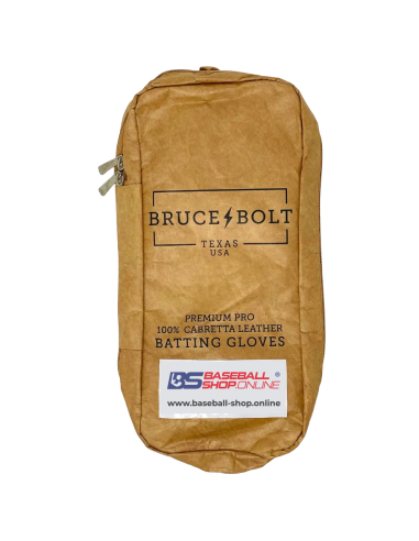 BRUCE BOLT Patriot Series Short Cuff Batting Gloves - Fourth of July USA - L