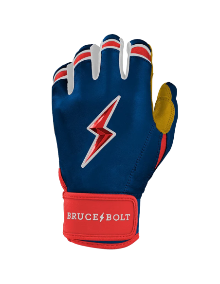 Guanti da battuta BRUCE BOLT Patriot Series Short Cuff - Fourth of July USA - L