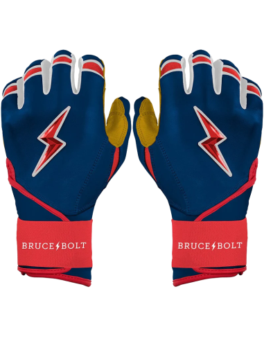 Guanti da battuta BRUCE BOLT serie Patriot - Quarto luglio USA - M