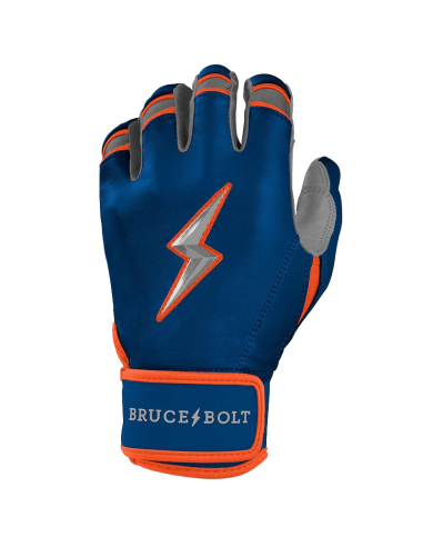 BRUCE BOLT Gants de frappeur Brandon Nimmo Signature Series Short Cuff - Bleu - M