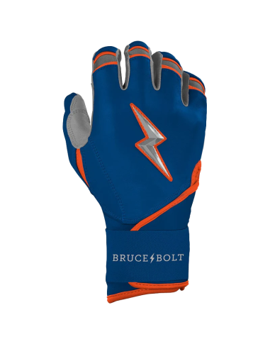 BRUCE BOLT Brandon Nimmo Signature Series Long Cuff Batting Gloves - Albastru - XL