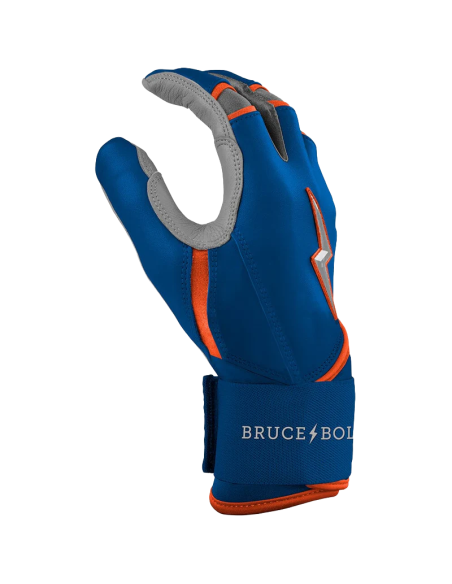 BRUCE BOLT Brandon Nimmo Signature Series Long Cuff Batting Gloves - Blauw - XL