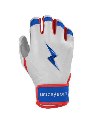 BRUCE BOLT Brandon Nimmo Signature Series Short Cuff Batting Gloves - САЩ - XL