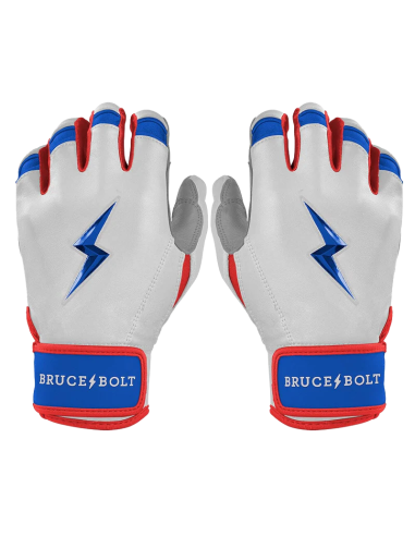 BRUCE BOLT Luvas de batedura de punho curto Brandon Nimmo Signature Series - EUA - M