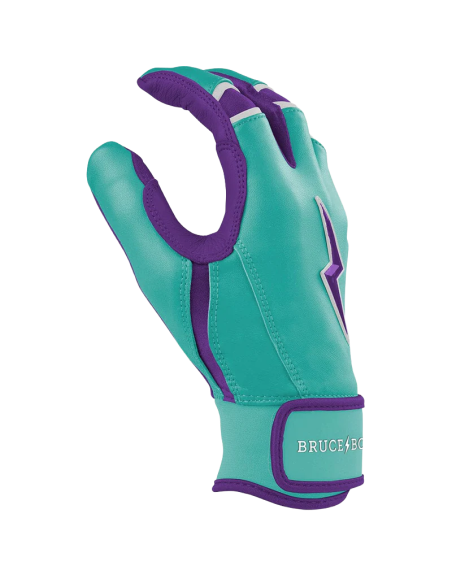 BRUCE BOLT Ketel Marte Signature Series Guantes de bateo de puño corto - Teal - L