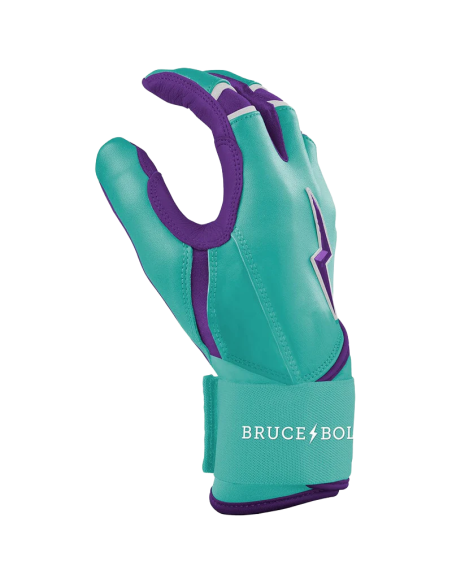 BRUCE BOLT Ketel Marte Signature Series Long Cuff Batting Gloves - Teal - L