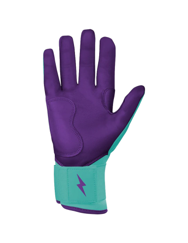 BRUCE BOLT Ketel Marte Unterschrift Serie lange Stulpe Batting Handschuhe - Teal - XL