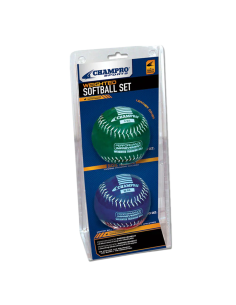 Komplet otežanih loptica za trening softballa (255g, 283g)
