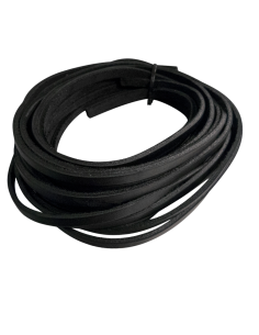 Sznurowadła do rękawic baseballowych/softballowych czarne B230 (1/4" x 72")