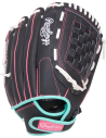 • COMMENT CHOISIR LE BON GANT DE BASEBALL/SOFTBALL  • COMMENT MESURER LA MAIN POUR LE GANT DE BASEBALL/SOFTBALL SCSB125BMP-RHT 12 5 BKT/NFB
RHT Lancer de la main droite (gant pour réception de la main gauche)