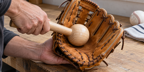 Hogyan törjük be és ápoljuk az új baseball- vagy softballkesztyűt?